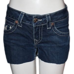 True Religion Low Rise Vintage Cut Shorts Size 27